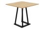Anwendungsbeispiel: Tisch Industrial 80 holz mit 4 Sessel Industrial schwarz
