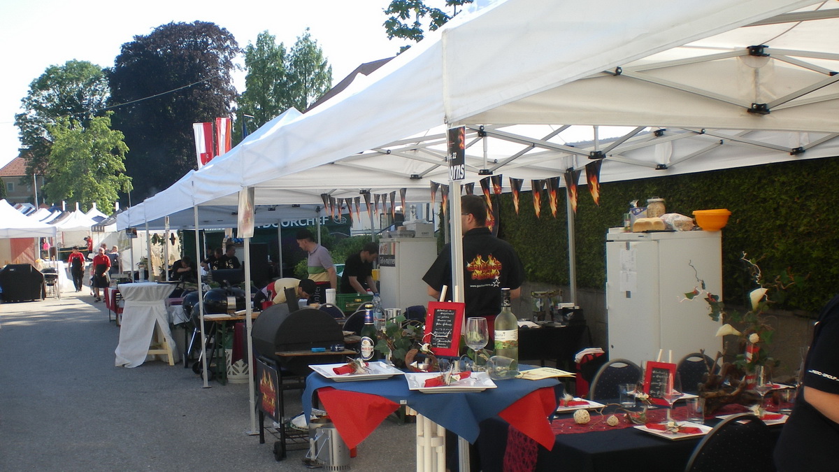Marktstand Faltzelt mieten kaufen
