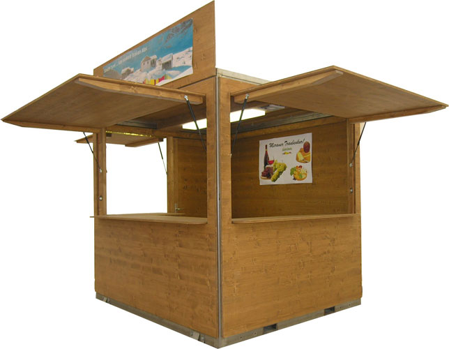 Mietkiosk geöffnet