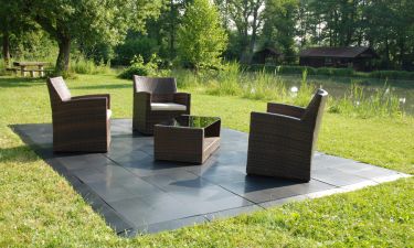 Kunststoffboden  Gartenlounge mieten kaufen